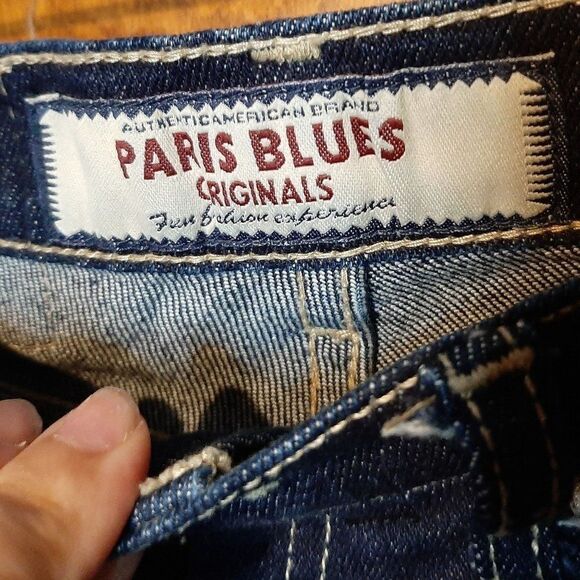 Paris Blues Vintage 90s Jeans sz 1 - Picture 4 of 5